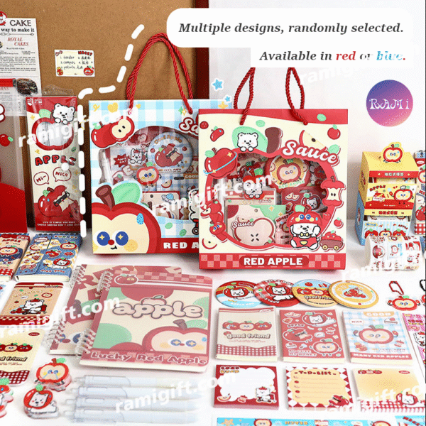Red Apple Study Set (12 in 1)
